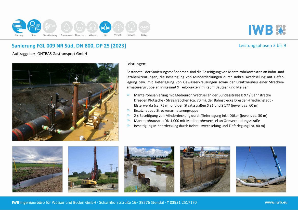  Sanierung FGL 009 NR Süd, DN 800, DP 25 - ONTRAS Gastransport GmbH [2023]